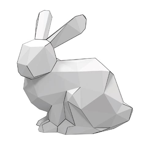 Bunny 3d Papercraft Free Printable Papercraft Templates