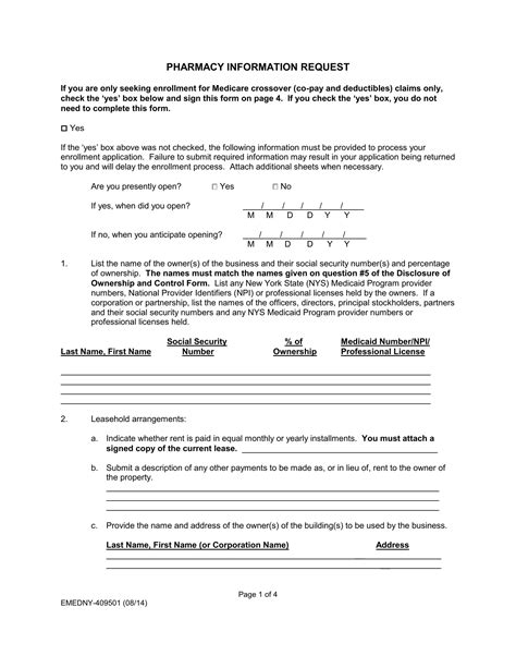 Emedny Form Fill Out Printable Pdf Forms Online