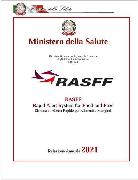 Sistema Di Allerta Rapido Per Alimenti E Mangimi Relazione Annuale