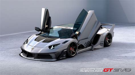 Liberty Walk Lb Silhouette Works Aventador Gt Evo Revealed