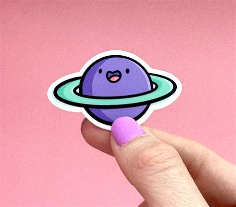 Saturn Mini Sticker