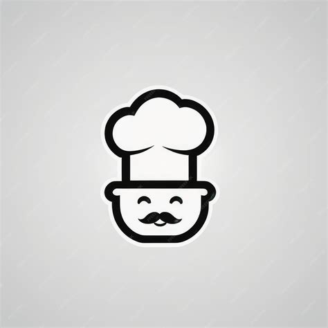 Premium AI Image | cook icon vector clipart logo design illustration