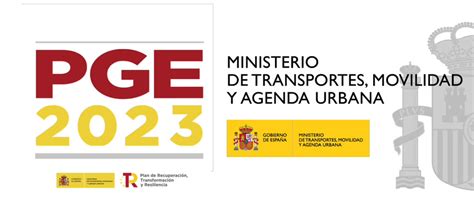 El Ministerio De Transportes Movilidad Y Agenda Urbana Destinar