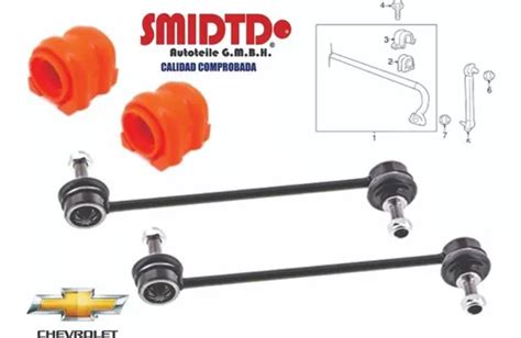 2 Tornillos Estabilizadores 2 Gomas De Barra Gmc Sonic 12 17 Meses