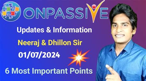 Today S Updates Information From Neeraj Sir Dhillon Sir Most