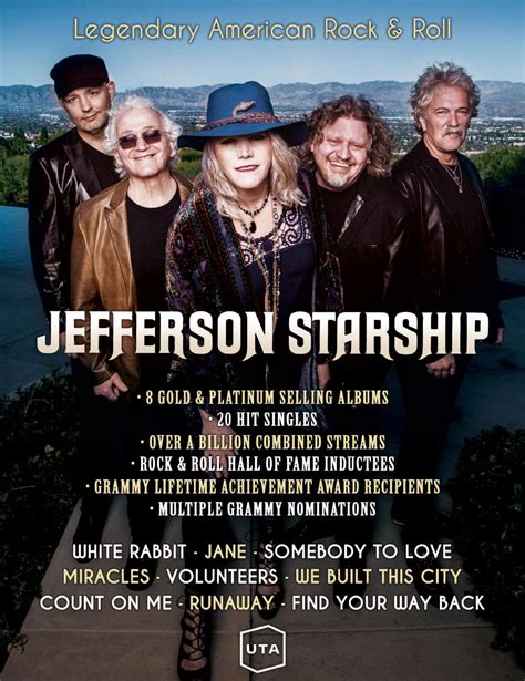 Jefferson Starship 2022 | Viejas Casino & Resort