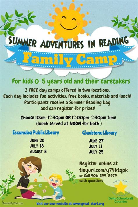 Delta & Schoolcraft Summer Reading Camps - Delta-Schoolcraft County ...