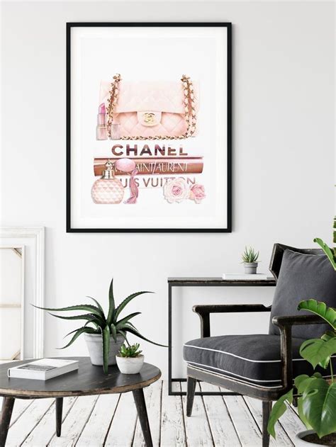 Coco Chanel Print Coco Chanel Wall Art Chanel Poster Coco Etsy