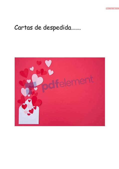 Calaméo Cartas De Despedida Copiar