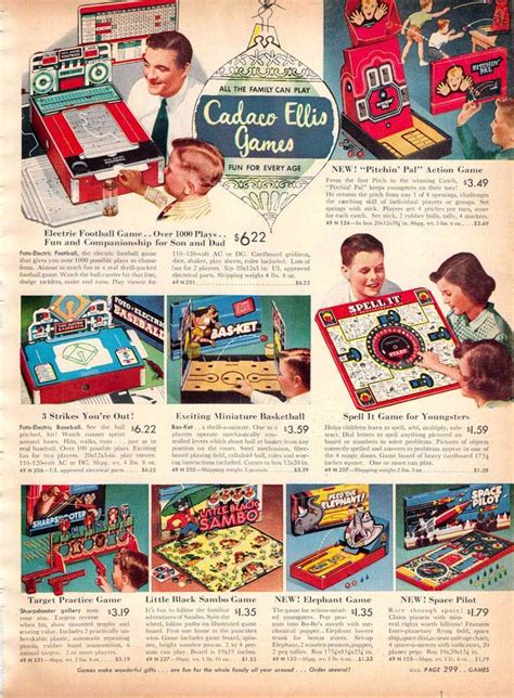 Toys In The 1950s Toys Games Dolls Everything Else Christmas