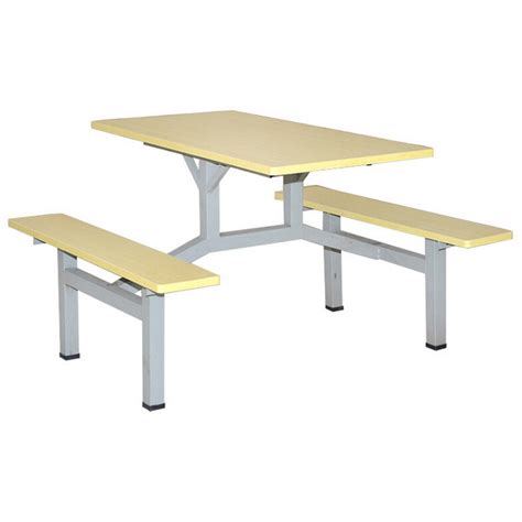 Durable School Cafeteria Furniture Canteen Dining Table Chair School