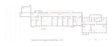 pierrot et pierrette Grundriss Basisstufe Brügger Architekten AG