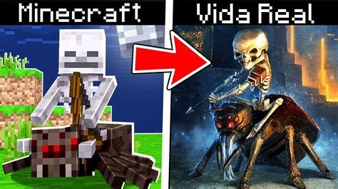 Asi Son Los Mobs De Minecraft En La Vida Real 😱🤯 Youtube