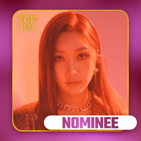 Top On Twitter Minji Secretnumber Is Being Nominee In The Top