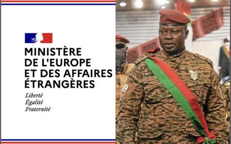 Putsh Au Burkina Faso La France Dément Toute Implication Et Nie La Présence De Damiba Dans Son