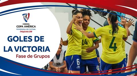 Goles De La Victoria Conmebol Copa América Femenina De Futsal 2019