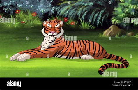 Bengal tiger cartoon Stock Videos & Footage - HD and 4K Video Clips - Alamy