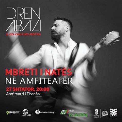 Dren Abazi e Zig Zag Orchestra rikthehen në Tiranë