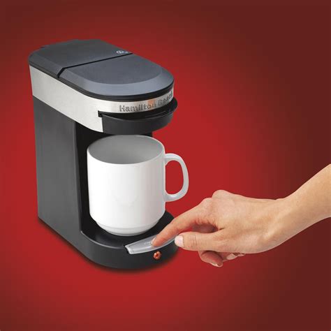 Hamilton Beach 49970 Personal Cup One Cup Pod Brewer Single Serve Brewing Machines