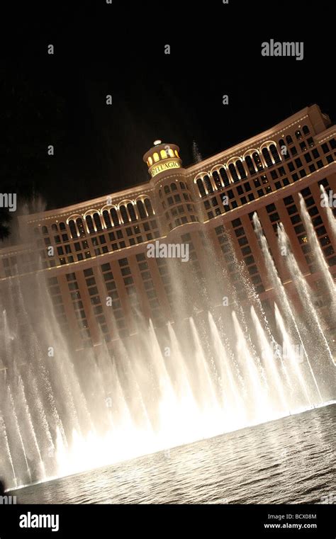 Bellagio Hotel Las Vegas Nevada Usa Stock Photo Alamy