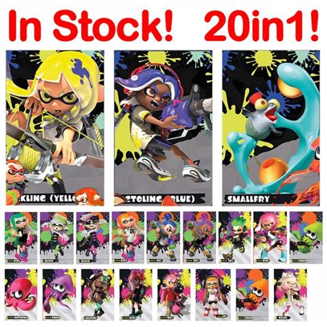 Splatoon 3 Amiibo Mini Card Lazada Ph