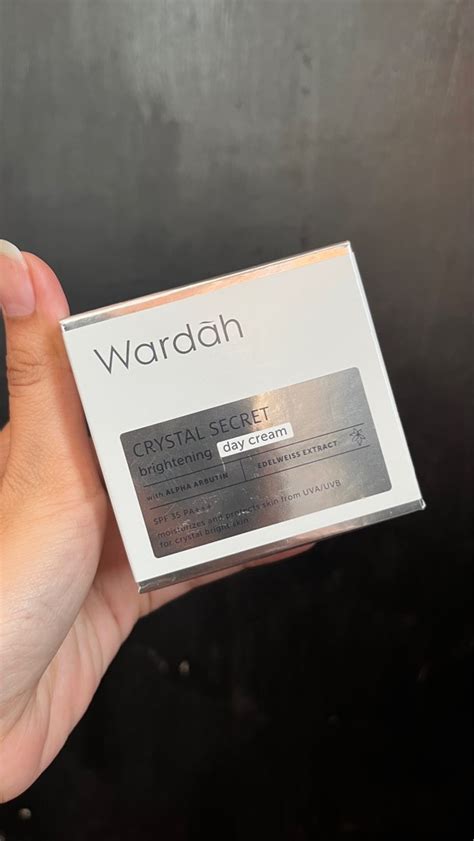 Wardah Crystal Secret Brightening Day Cream On Carousell