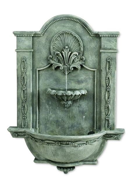 Formal Garden Wall Fountain Sculpture