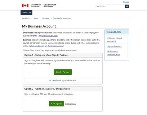 My Cra Account What It Is And How To Register For It