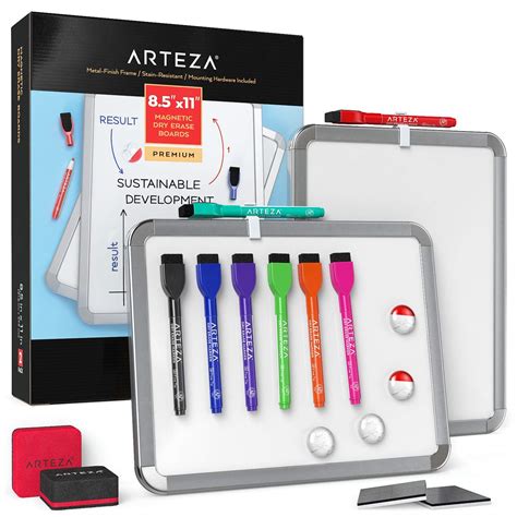 Buy Artezaarteza Framed Magnetic White Board Set X Inches