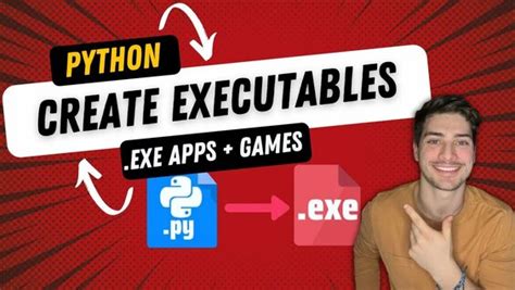 How To Create Exe Executable Files From Python Apps And Games Using