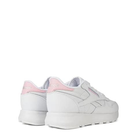 Reebok Classic Leather Trainers Juniors Ftwwhtpnkglwf