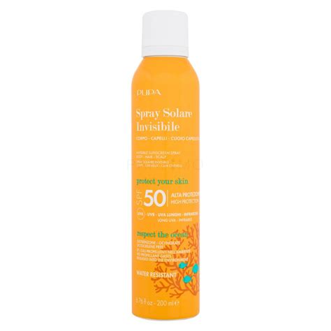 Pupa Invisible Sunscreen Spray Spf50 Proizvod Za Zaštitu Od Sunca Za