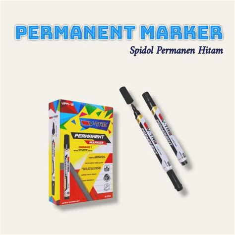 Jual Az Permanent Markers Spidol Hitam Permanen Di Lapak Alvaroz