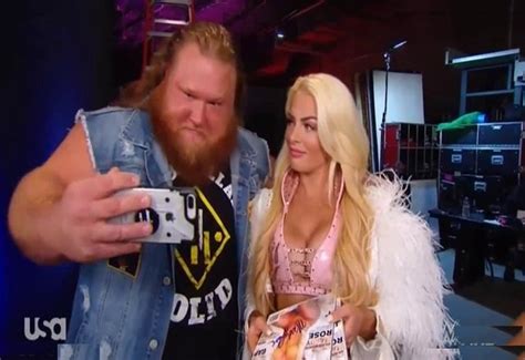 WWE Stars Mandy Rose and Otis - Wrestling News Plus