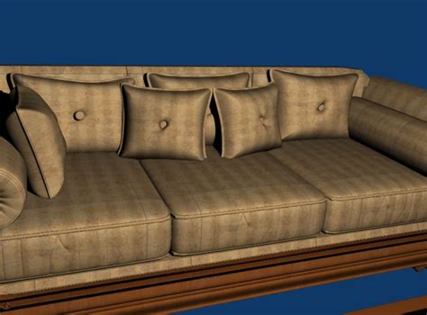 Sofa 3D Model $39 - .obj - Free3D