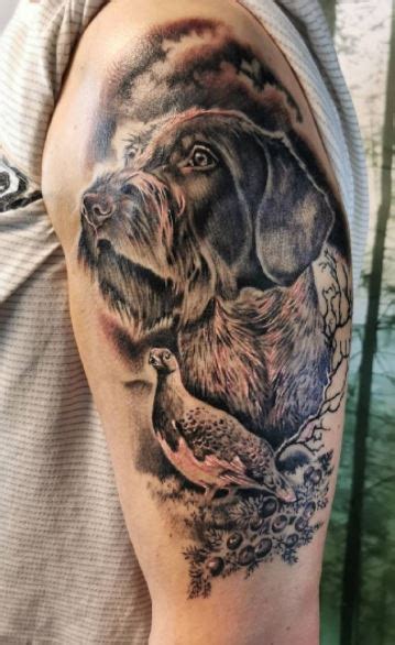 Hound Hunting Tattoos