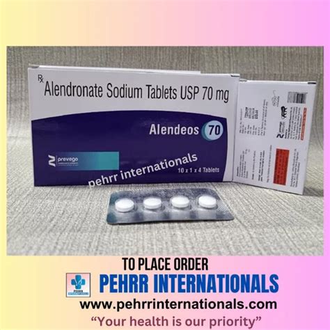 Alendronate 70 Mg Tablets At Rs 19stripe Alendronate Sodium Tablet