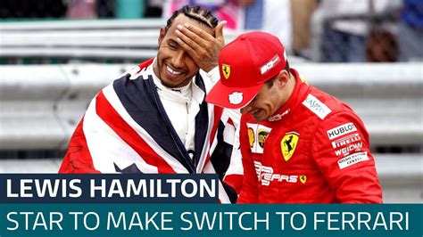 Lewis Hamilton Officially Leaving Mercedes For Ferrari At The End Of