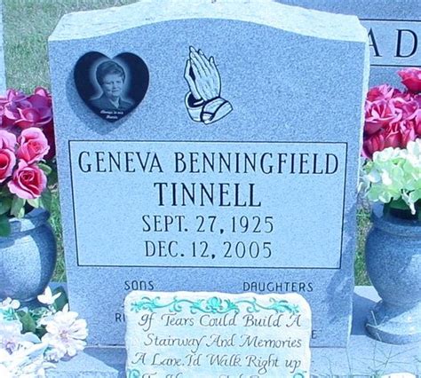 Geneva Lee Benningfield Tinnell M Morial Find A Grave