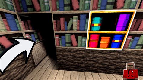 VERSTECKTE REDSTONE TÜR mit dem neuen Bücherregal Minecraft 1 20