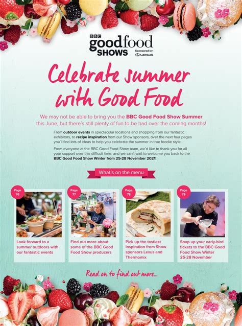 Celebrate Summer With Good Food By Immediate Media Company London Ltd