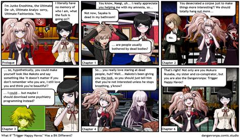 Thh Spoilers What If Trigger Happy Havoc Was A Bit Different Rdanganronpa