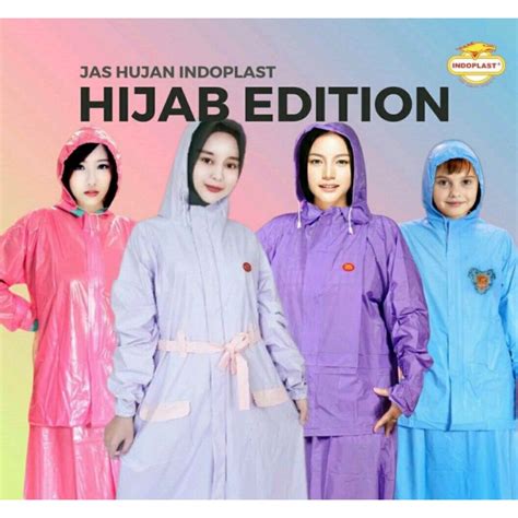 Jual Jas Hujan Model Gamis Safira Indoplast Shopee Indonesia