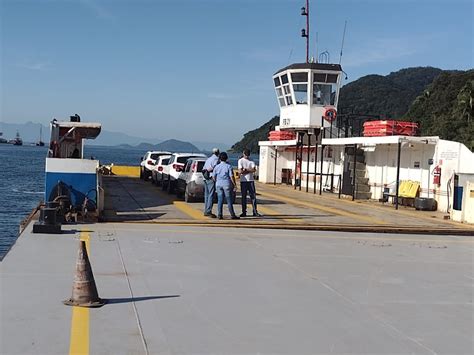 Travessia De Balsas Entre Guaruj E Bertioga Liberada Para Ve Culos