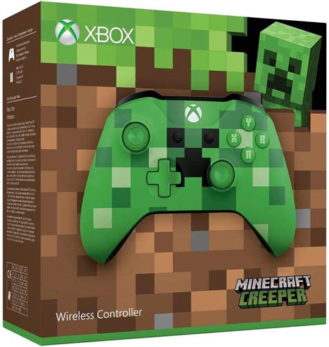 Microsoft Mando Inalámbrico Edición Limitada Minecraft Creeper Xbox