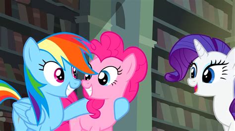 627042 Pinkie Pie Rainbow Dash Rarity Safe Screencap Twilights