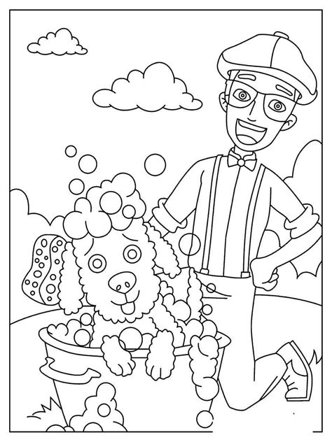 Blippi coloring pages - Free Printable