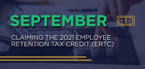 Claiming the 2021 employee retention tax credit (ERTC)