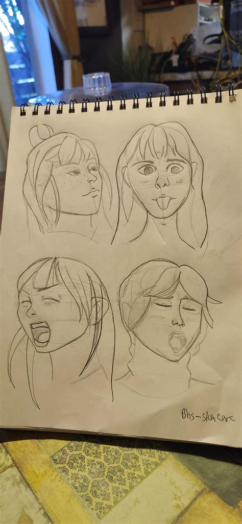 Faces Practice By Deltawildwind On Deviantart