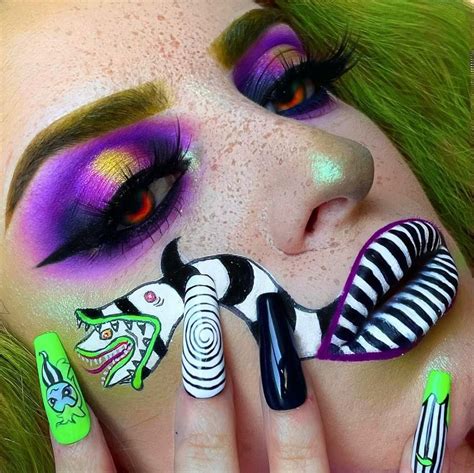 Pin By Alyssa Brown On Beetlejuice In 2024 Beetlejuice Makeup